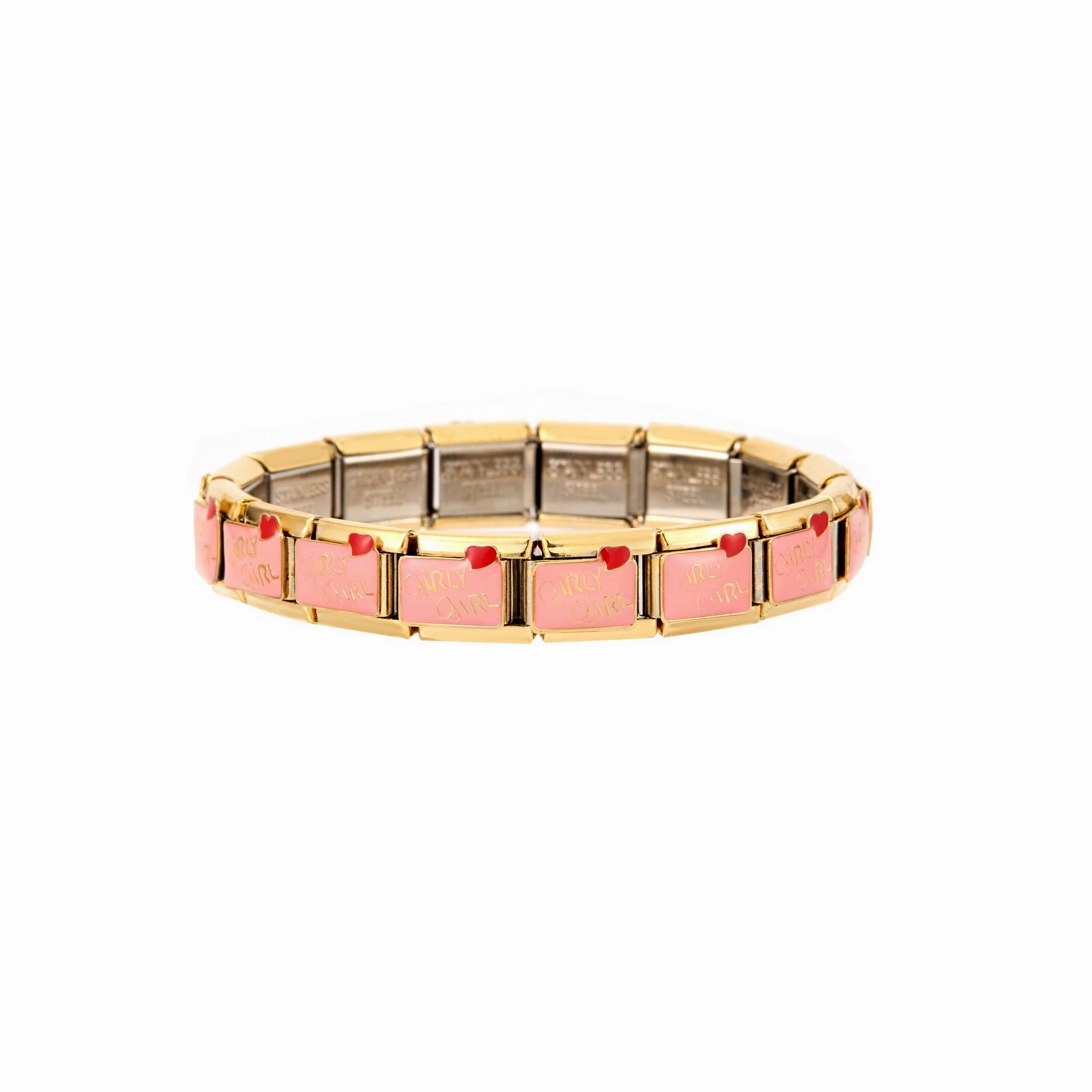 Wholesale Italian Charm Bracelet DIY with Free Matching of Stainless Steel Bracelet Accessories Charms