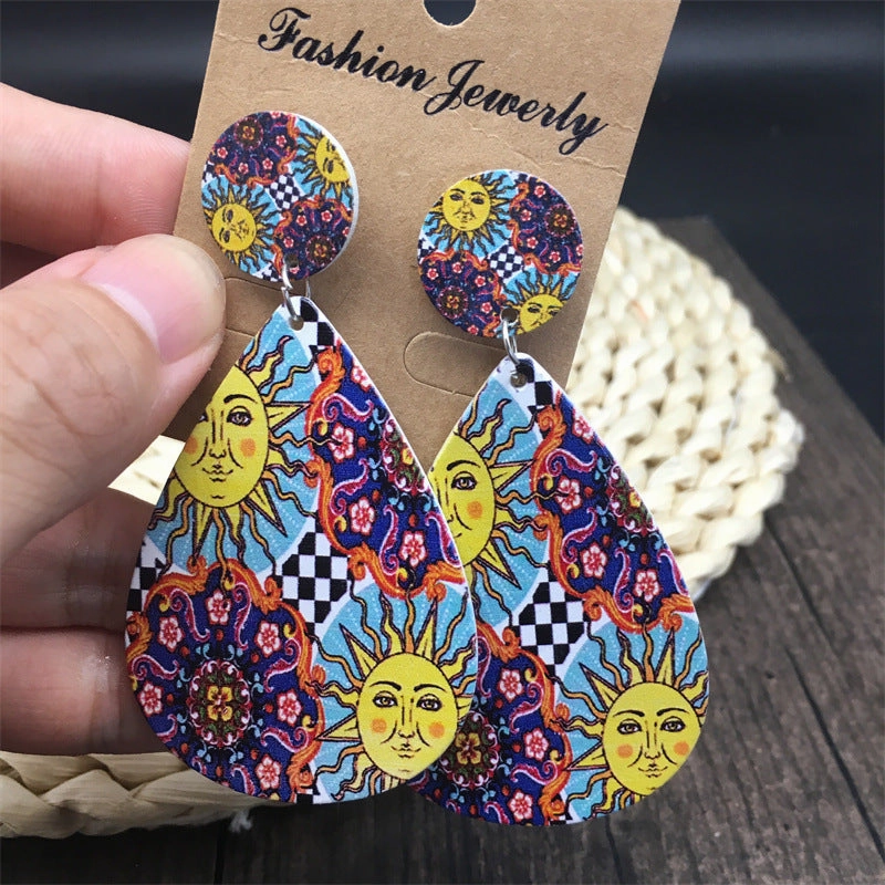 Wholesale Italian Milanese Wood Earrings