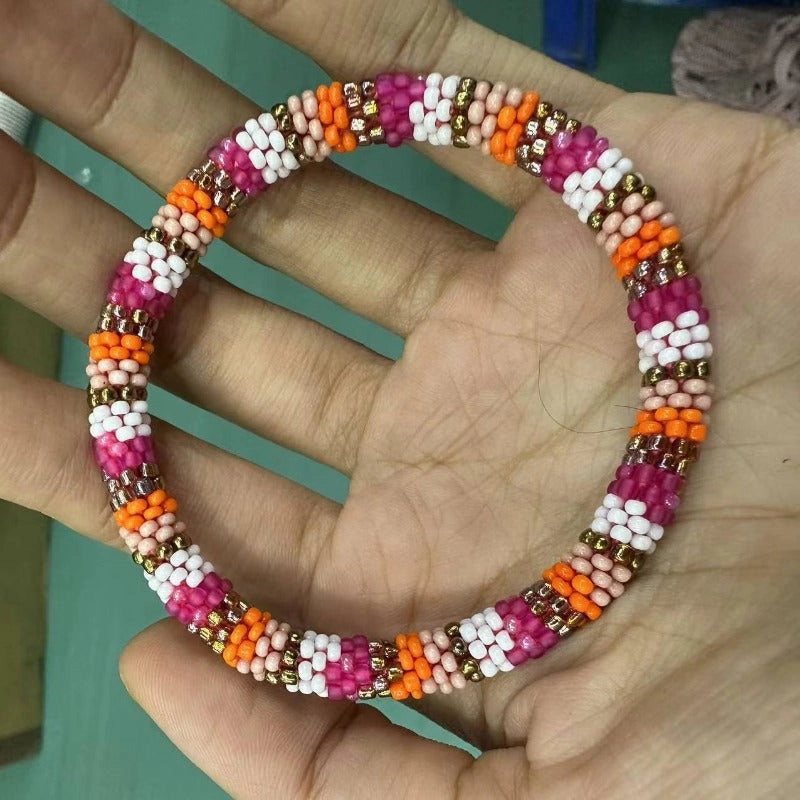 Wholesale Japanese Fragrance Diffuser Bohemian Rice Beads Versatile Bracelet