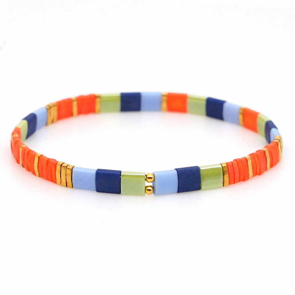 Wholesale Jewelry Devil's Eye Ethnic Miyuki Beads Bracelet