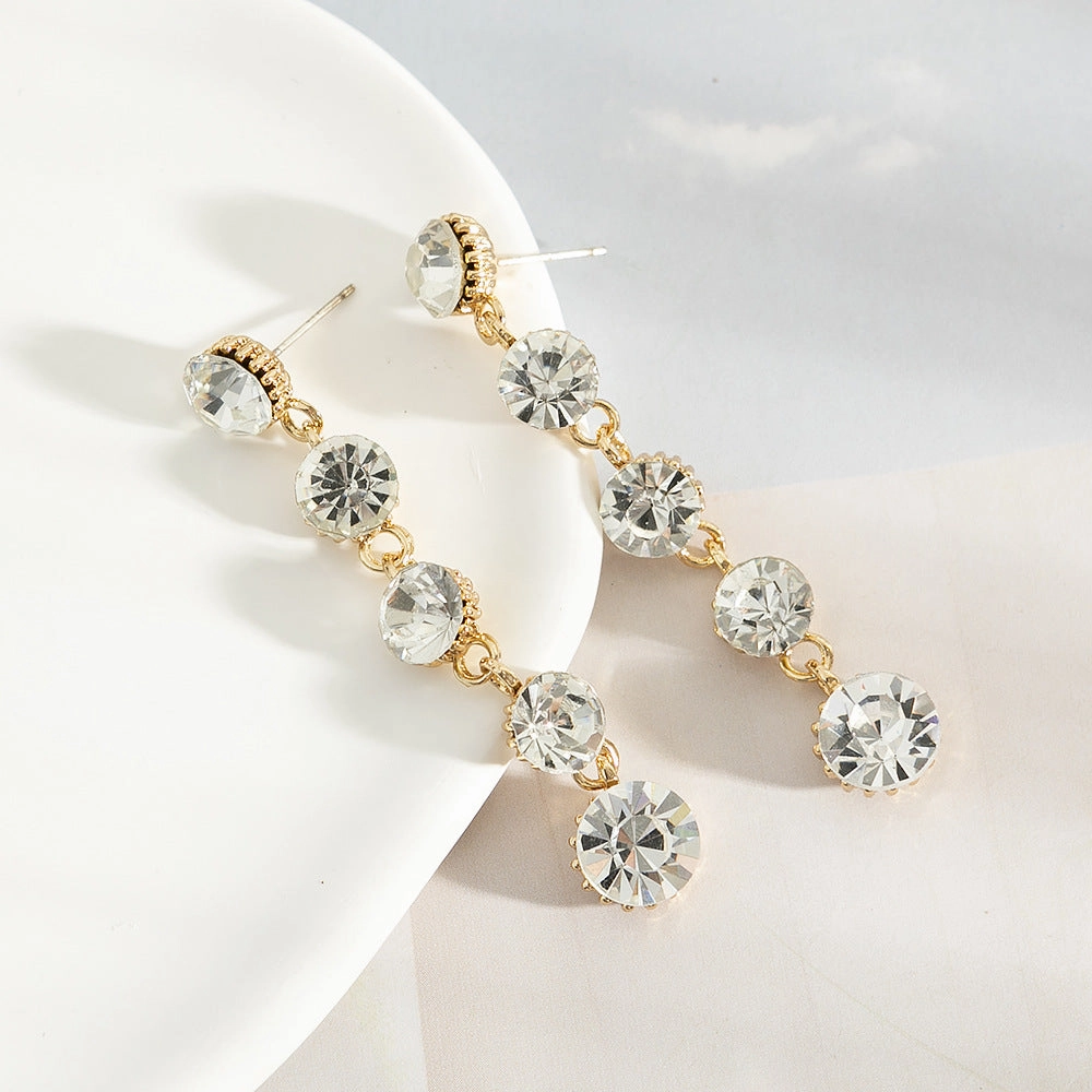 Wholesale Jewelry Long Pearl Earrings