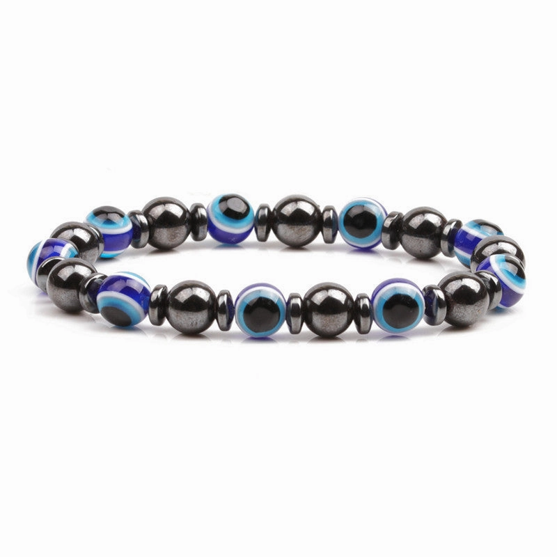 Wholesale Jewelry Magnetic Black Gallbladder Eyes Resin Bracelet