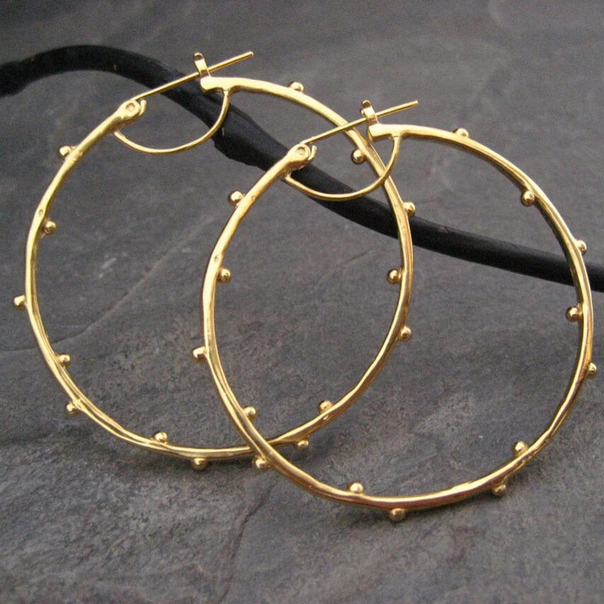 Wholesale Jewelry Metal Material Large Earrings Alloy Earrings