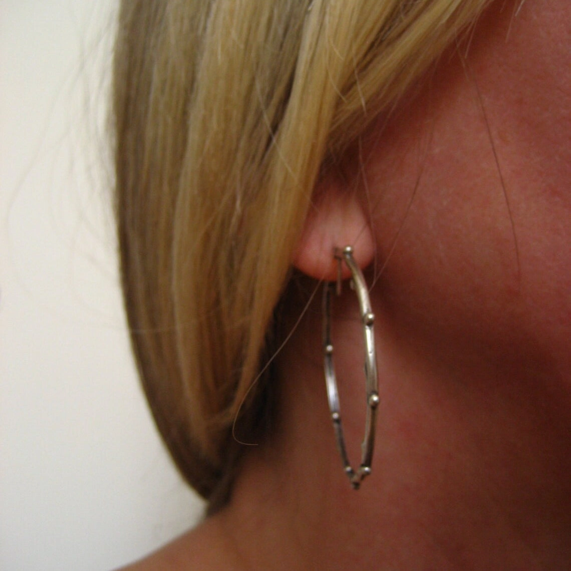 Wholesale Jewelry Metal Material Large Earrings Alloy Earrings