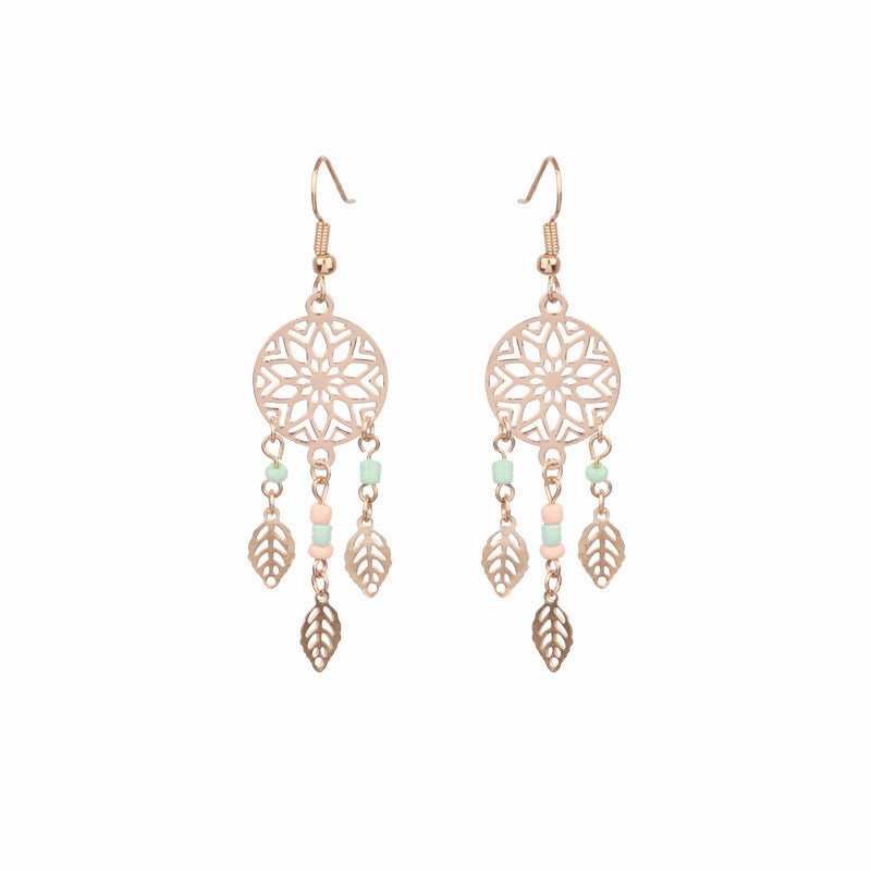 Wholesale Jewelry Retro Palace Wind Alloy Earrings