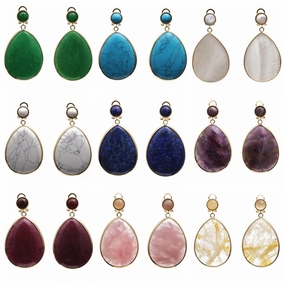 Wholesale Lapis Lazuli Drops Turquoise Earrings