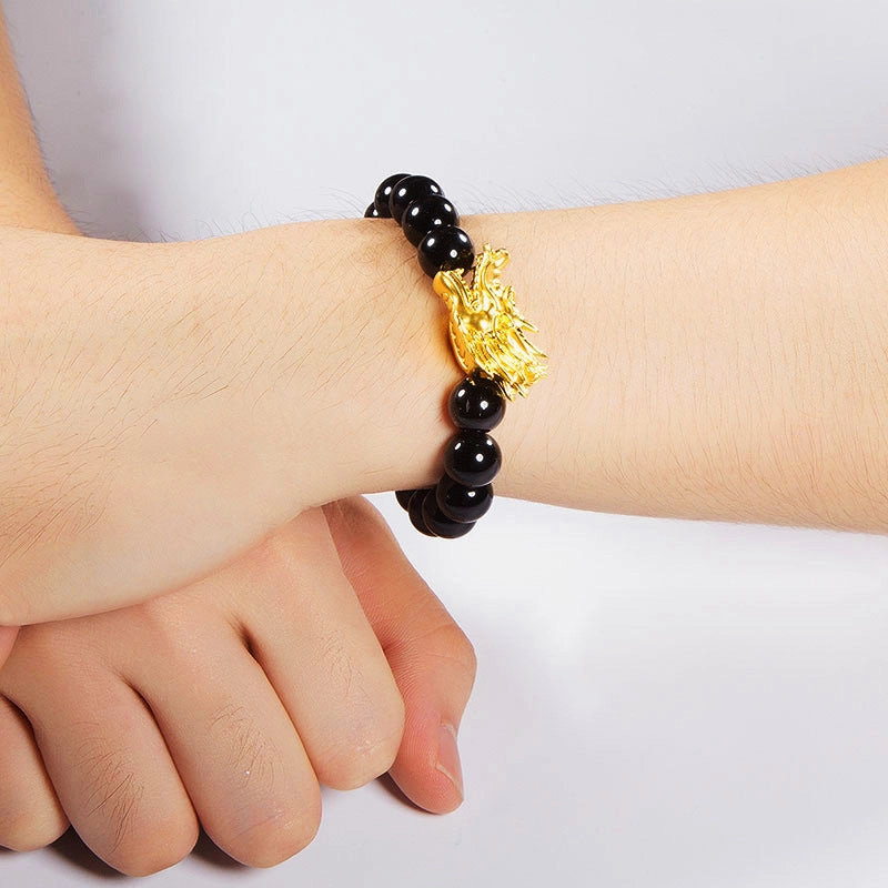 Wholesale Leading Men's Tiger Eye Stone Null Bracelet
