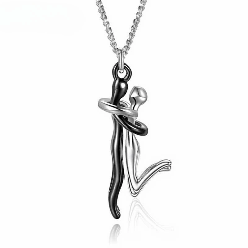 Wholesale Leg-crossing Hug Necklace