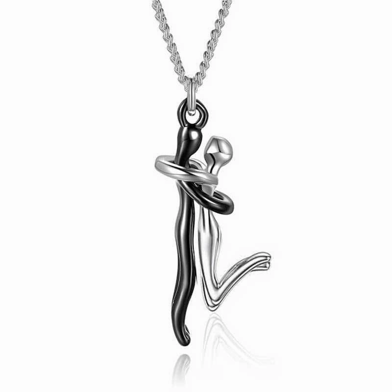 Wholesale Leg-crossing Hug Necklace