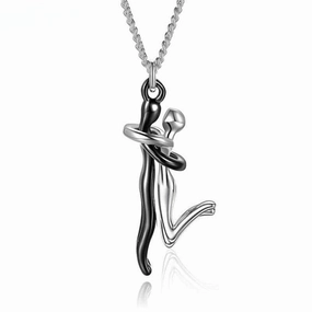 Wholesale Leg-crossing Hug Necklace