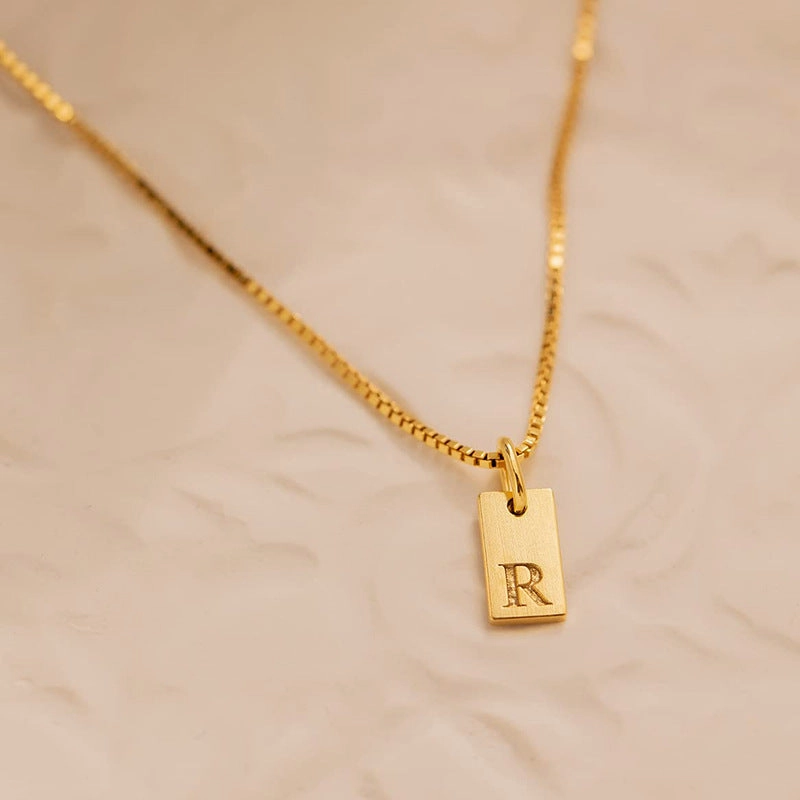 Wholesale Letter Stainless Steel Necklaces