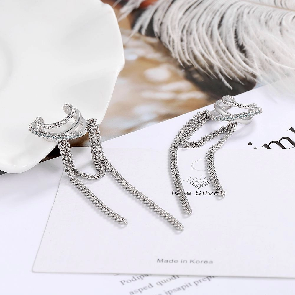 Wholesale Long Tassel Copper Earrings