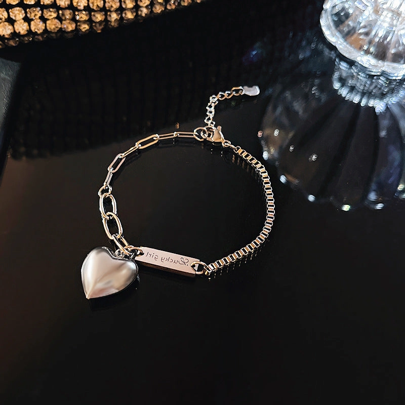 Wholesale Love Letter Titanium Steel Bracelet