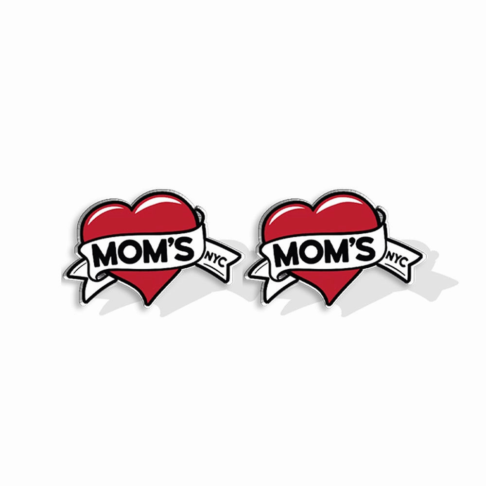Wholesale LOVE MUM Stud Earrings Acrylic Earrings
