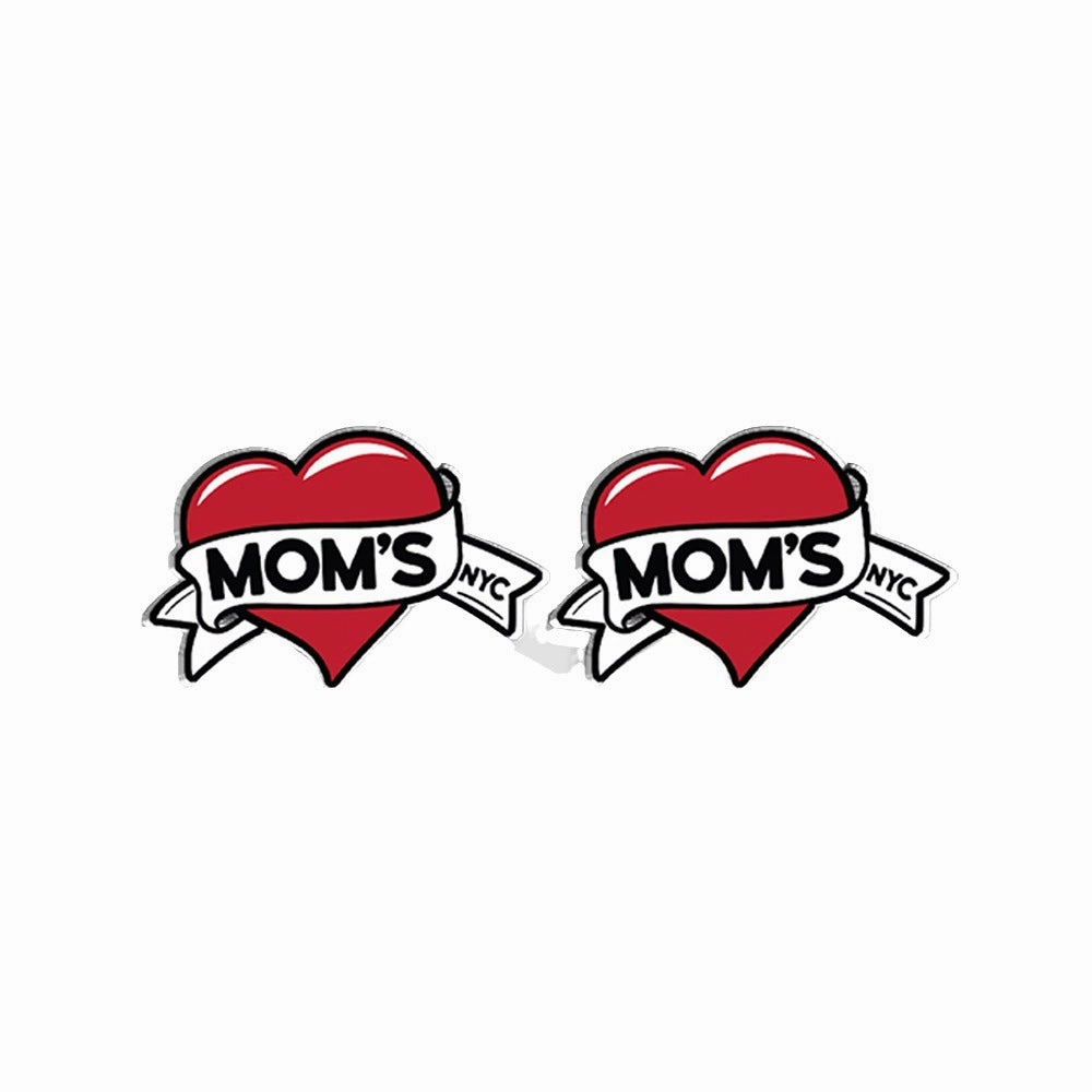 Wholesale LOVE MUM Stud Earrings Acrylic Earrings