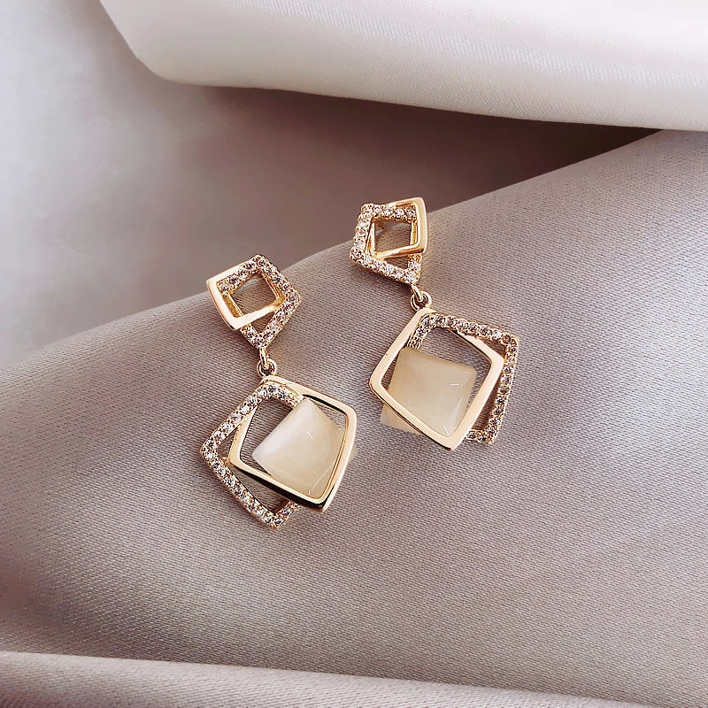 Wholesale Love Opal Earrings