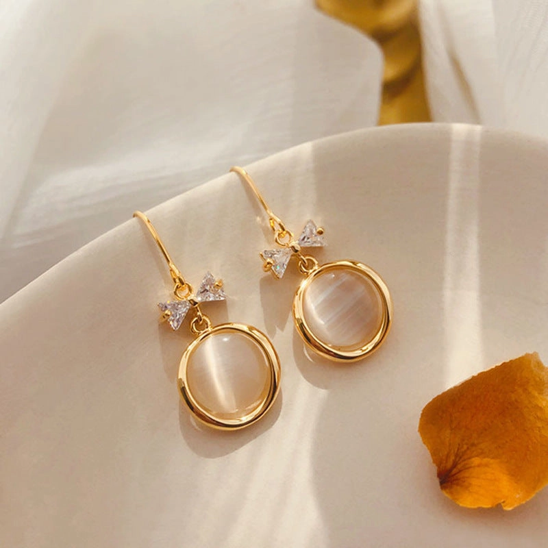 Wholesale Love Opal Earrings