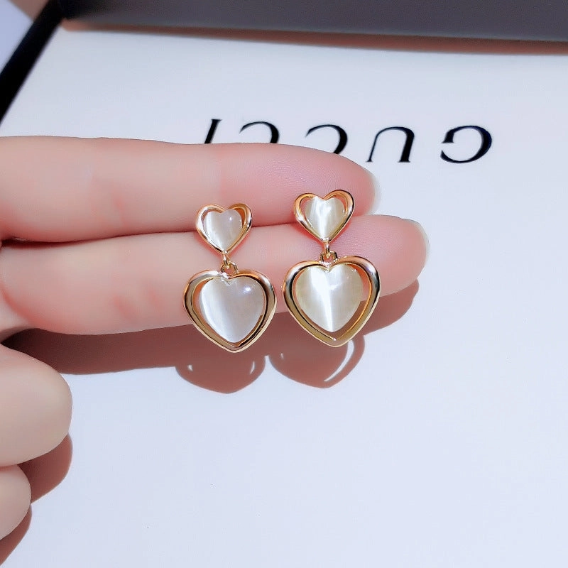 Wholesale Love Opal Earrings
