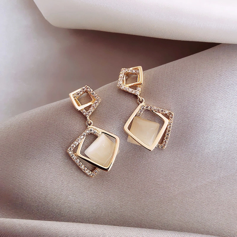 Wholesale Love Opal Earrings
