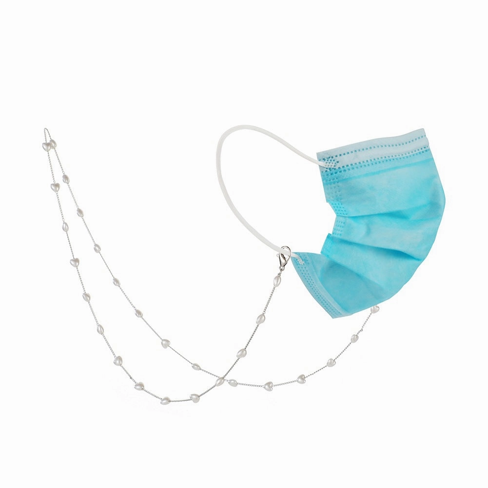 Wholesale Love Pearl Hanging Neck Glasses Chain