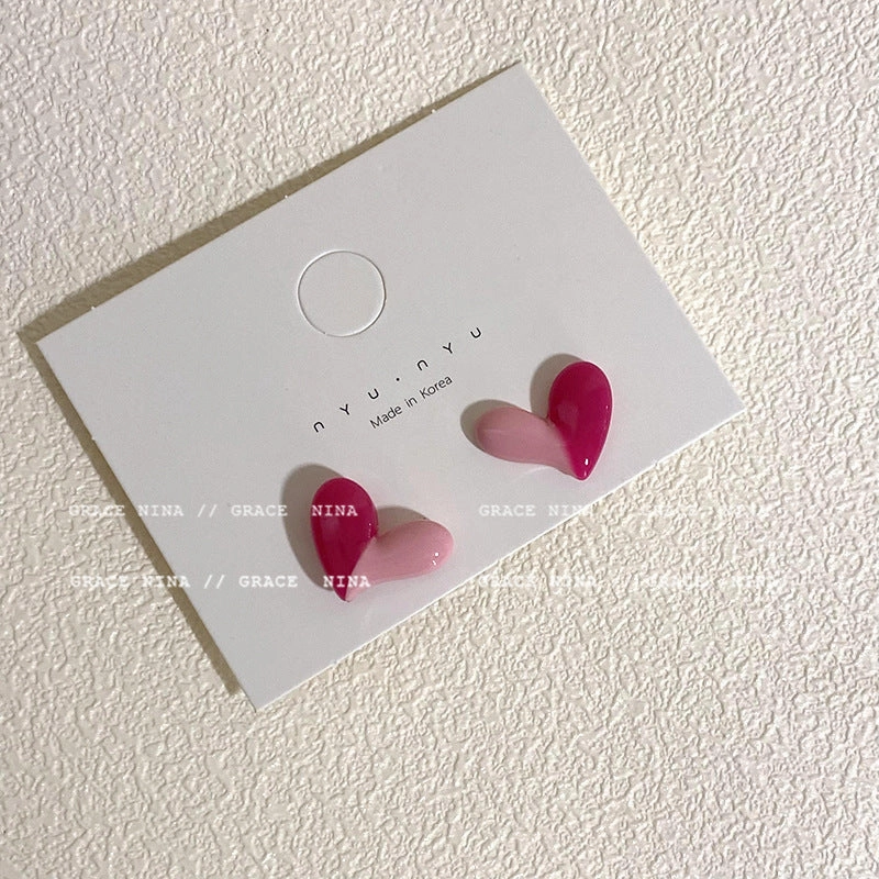Wholesale Love Simple Alloy/Silver Plated/Gold Plated Earrings