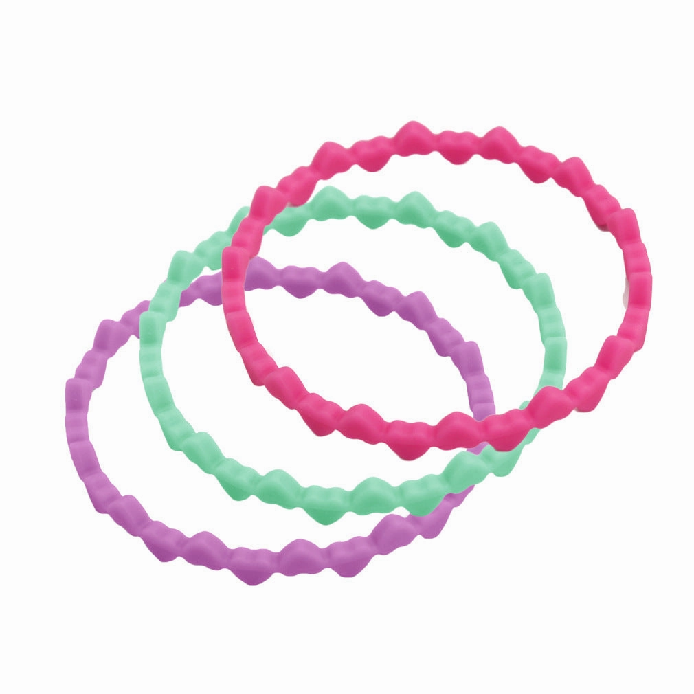 Wholesale Love Small Parent-child Set Silicone Bracelet