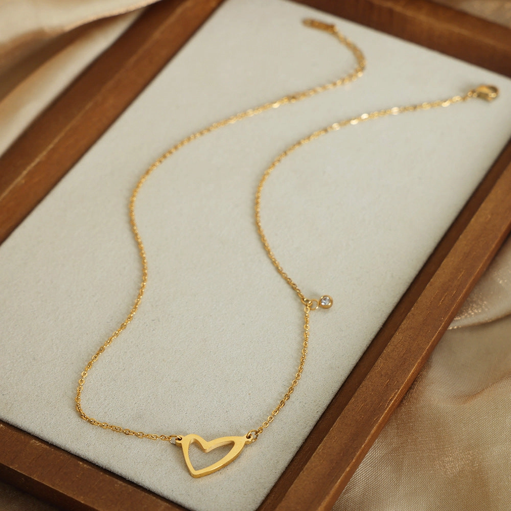 Wholesale Love Titanium Steel Necklaces