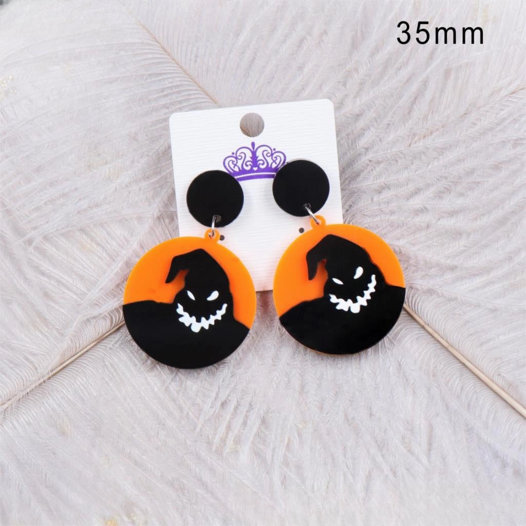 Wholesale Luminous Cartoon Rainbow Contrast Summer Small Fresh Personality Temperament Acrylic Stud Earrings