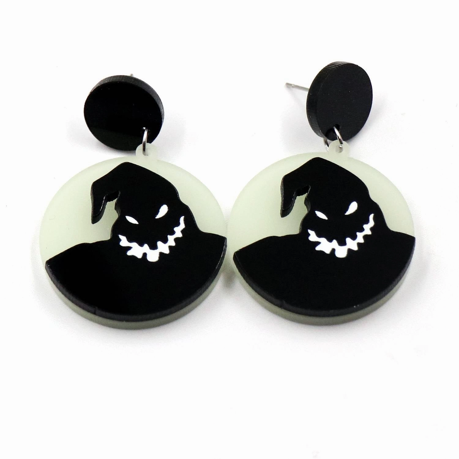 Wholesale Luminous Cartoon Rainbow Contrast Summer Small Fresh Personality Temperament Acrylic Stud Earrings