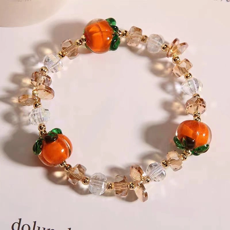 Wholesale Luminous Glass Artificial Crystal Bracelet