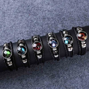 Wholesale Luminous Twelve Constellation Sen Bracelet