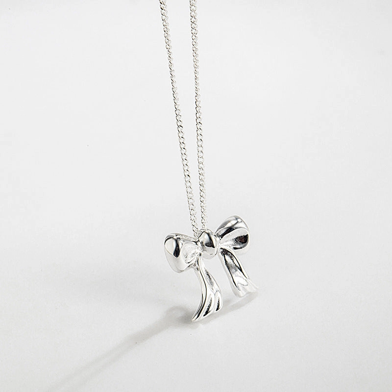 Wholesale Luxury Niche Joker Bow Necklace