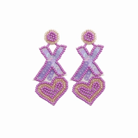 Wholesale Luxury Sense Love Bead Earrings
