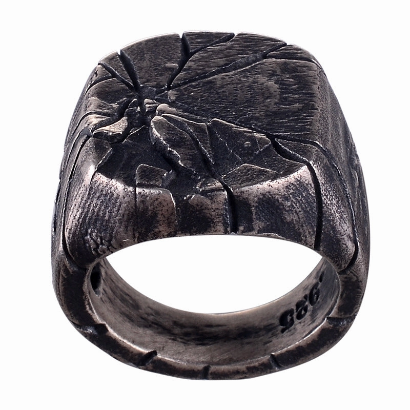 Wholesale Men's Irregular Shape Metal Ring