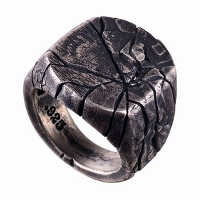 Wholesale Men's Irregular Shape Metal Ring