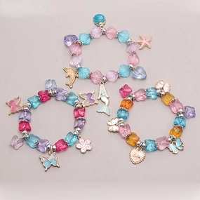 Wholesale Mermaid Butterfly Beaded Bracelet