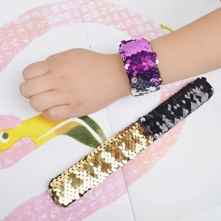 Wholesale Mermaid Kids Toy Sequin Bracelet