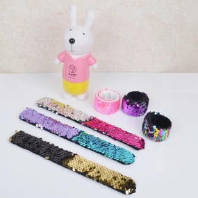 Wholesale Mermaid Kids Toy Sequin Bracelet