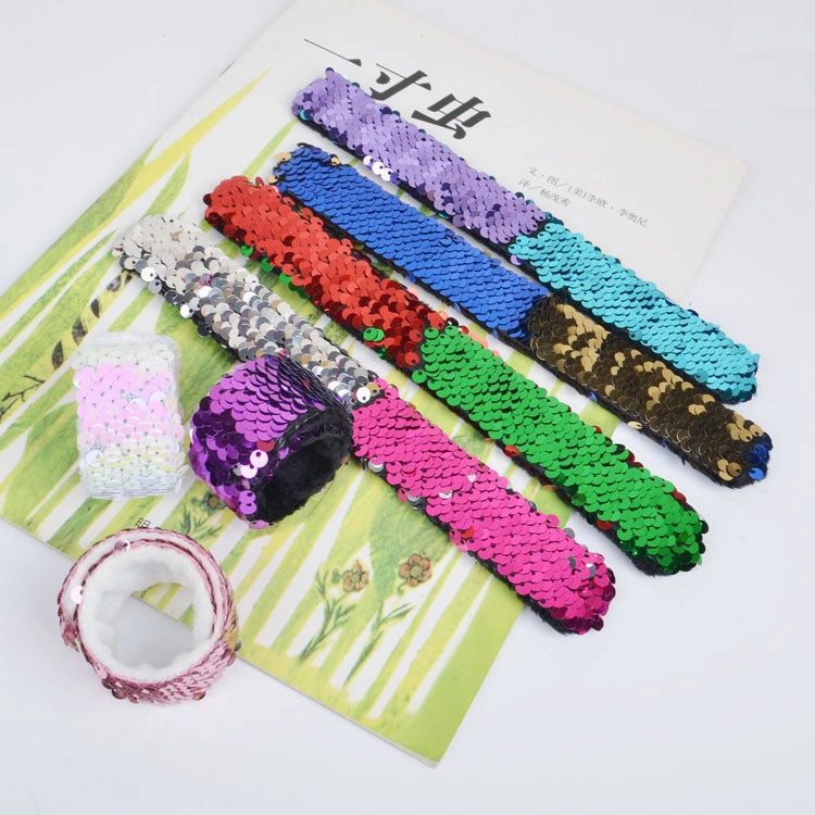 Wholesale Mermaid Kids Toy Sequin Bracelet