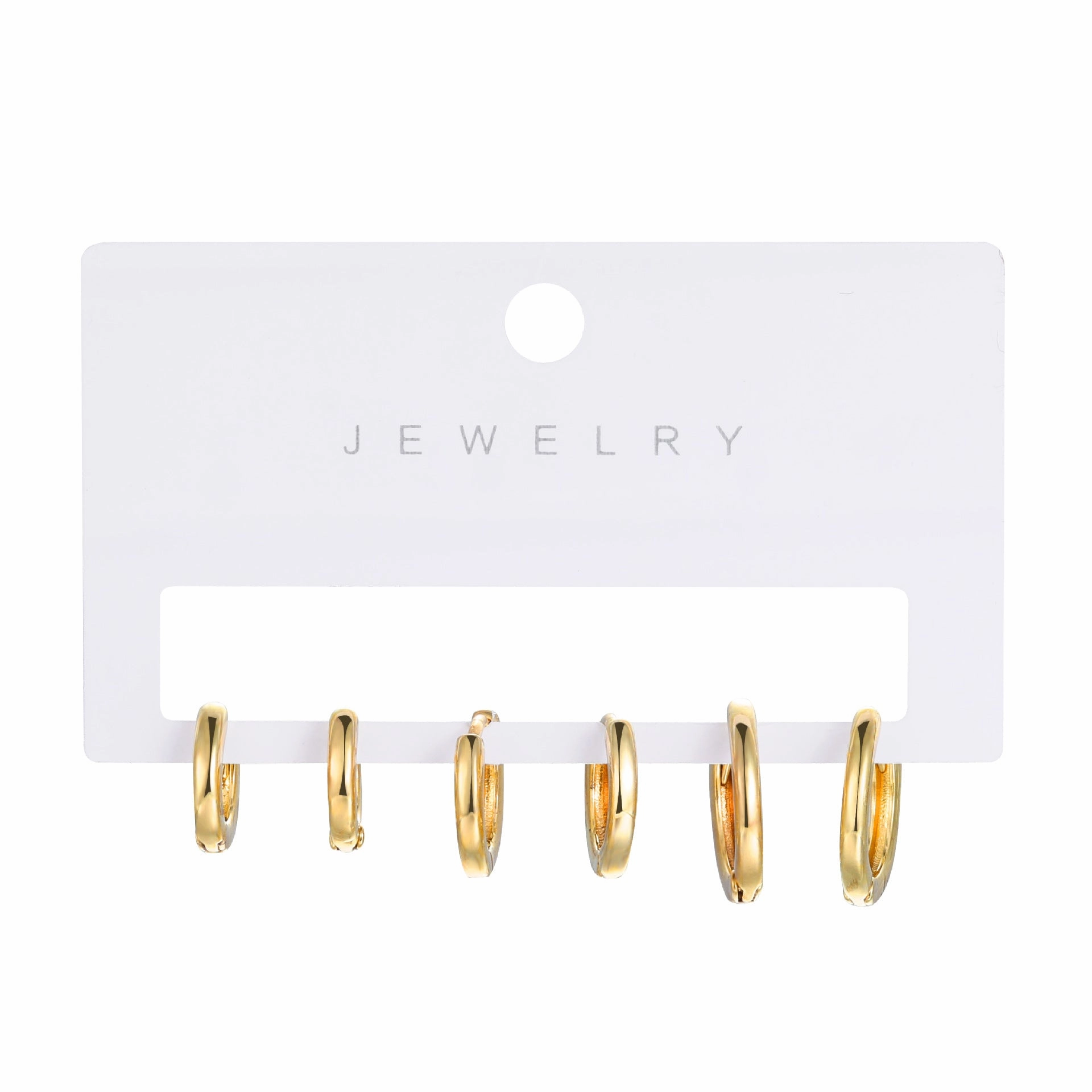 Wholesale Metal Element Type C Alloy Earrings 3pcs Set