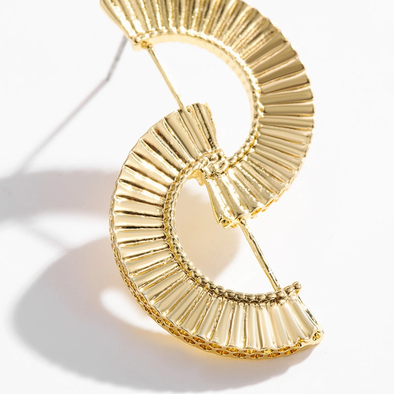 Wholesale Metal Grain Alloy Earrings