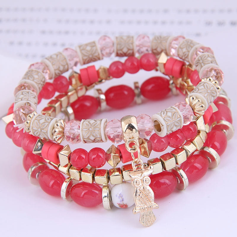 Wholesale Metal Owl Alloy Bracelet