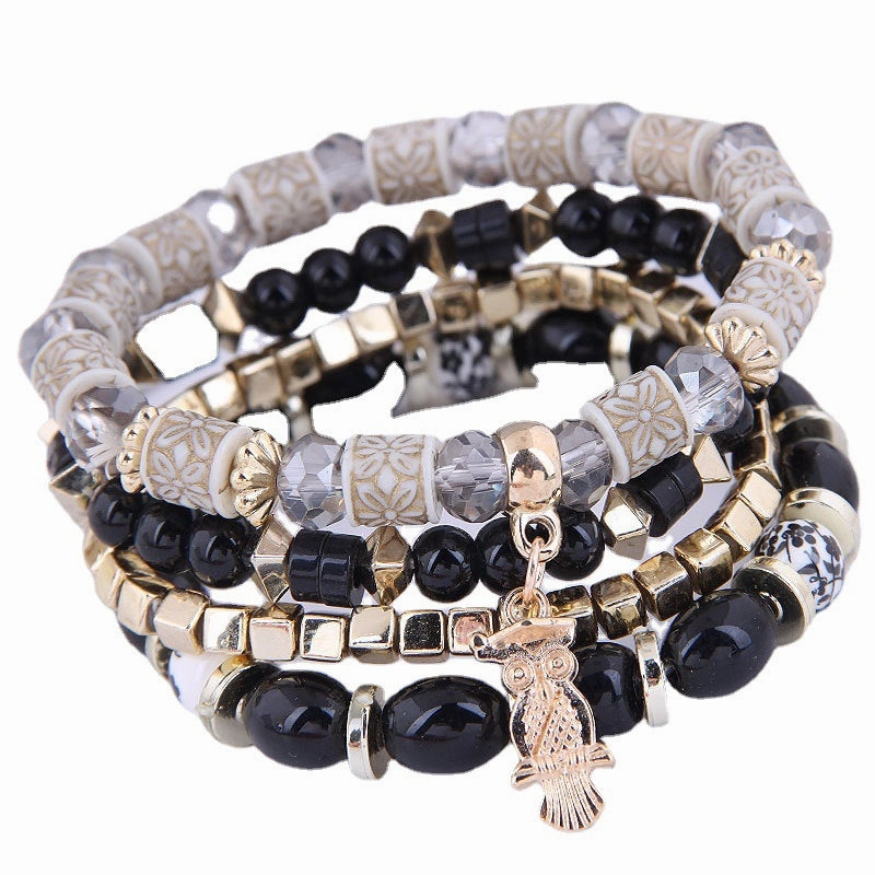 Wholesale Metal Owl Alloy Bracelet