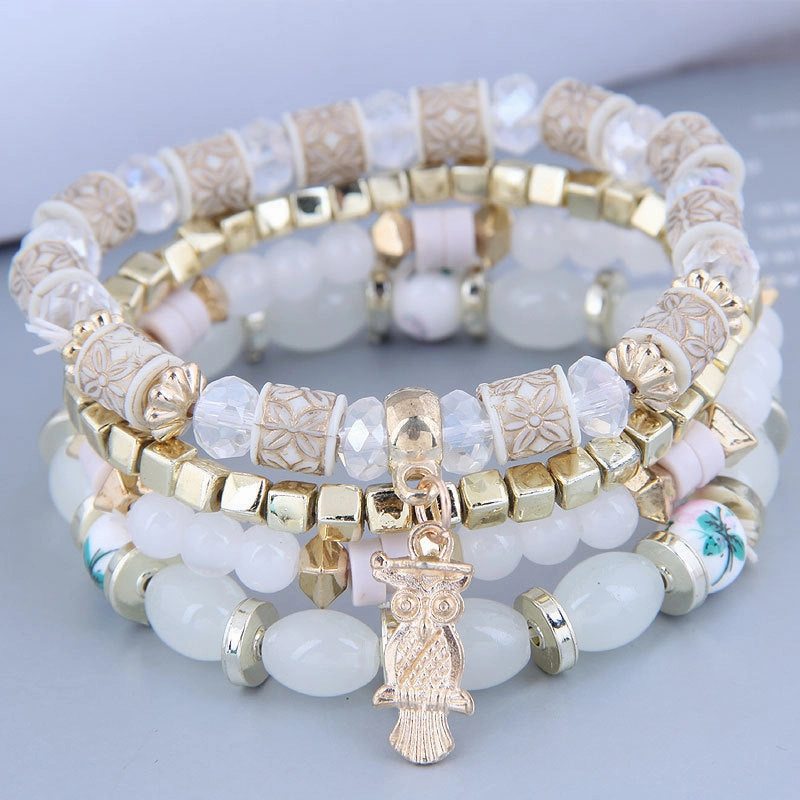 Wholesale Metal Owl Alloy Bracelet