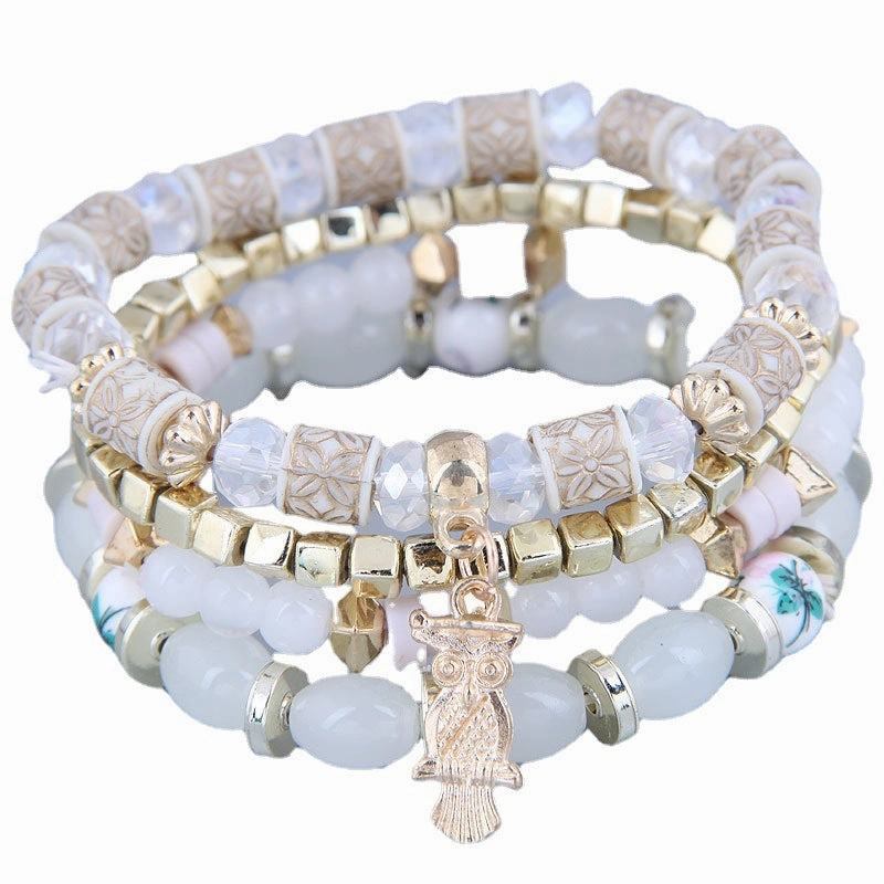 Wholesale Metal Owl Alloy Bracelet