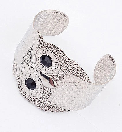 Wholesale Metal Owl Opening Alloy Bracelet