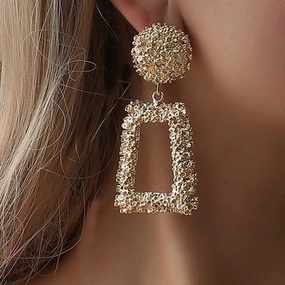 Wholesale Metal Statemente Earrings