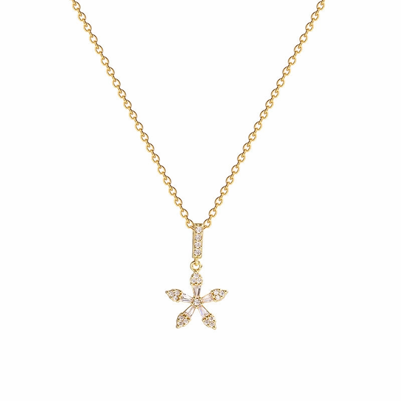 Wholesale Micro Paved Personalized Titanium Steel Necklace