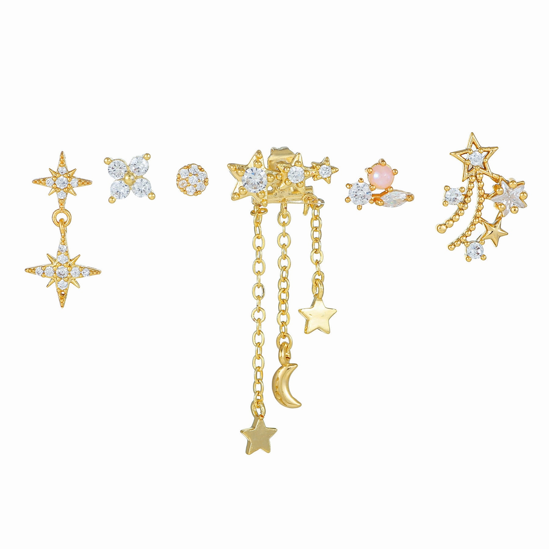 Wholesale Micro Paved Zircon 18k Earrings