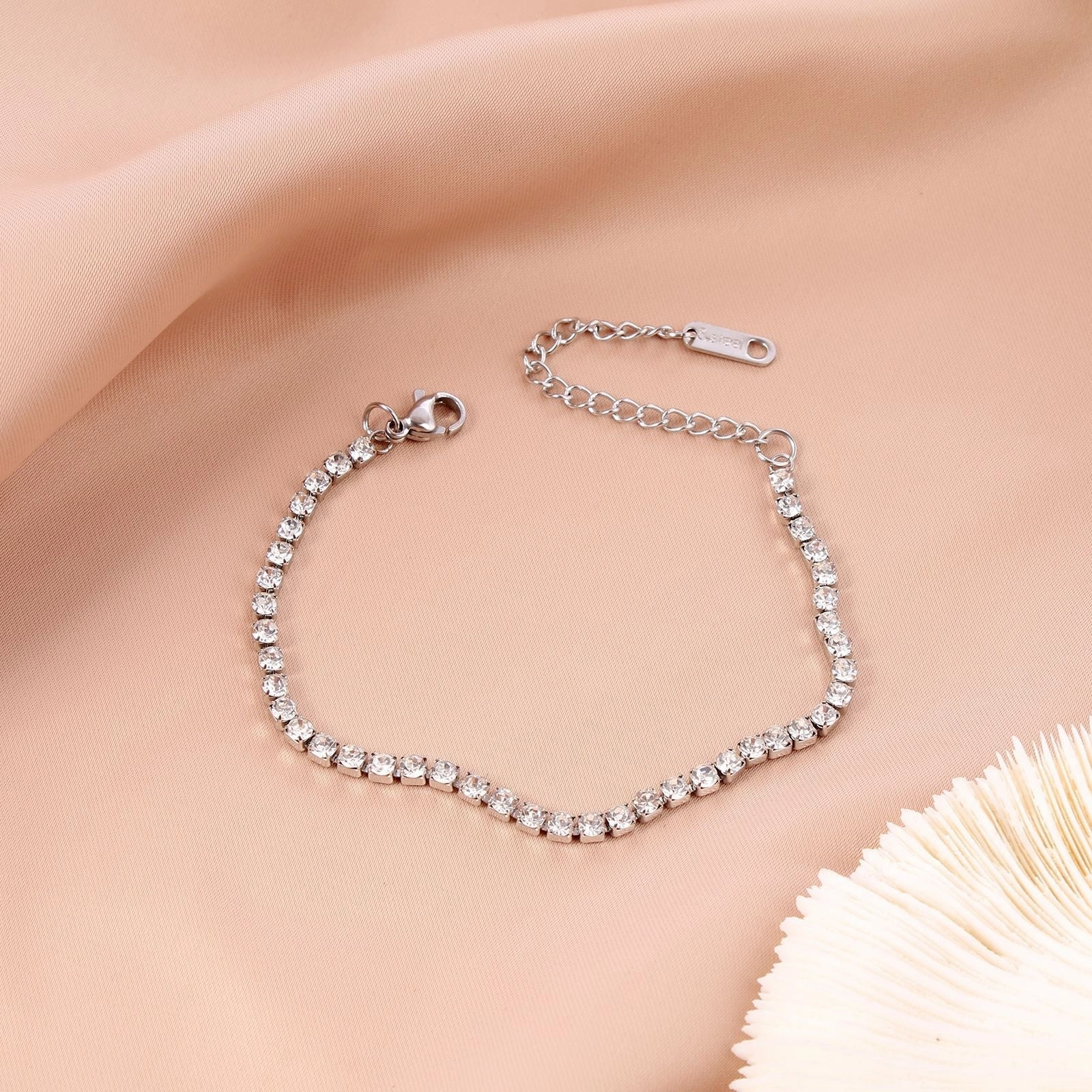 Wholesale Micro Paved Zircon Bracelets OLY-BT-LongR001